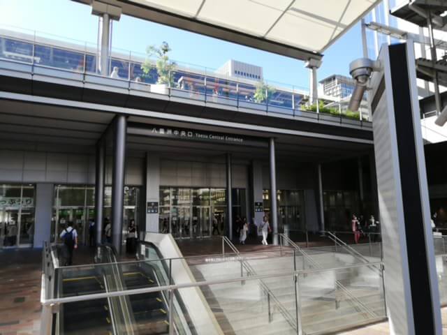 東京駅の八重洲中央口付近