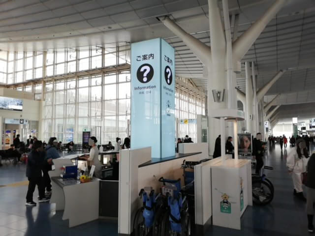 羽田空港第3ターミナルのインフォメーション